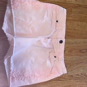 Cat and jack pink jean  shorts